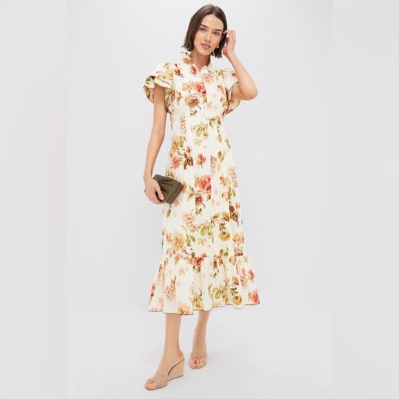 Tuckernuck Alicia Romantic Floral Dress - Picture 1 of 8